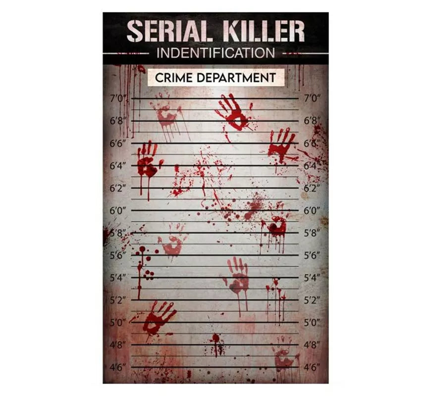 Translation missing: de.Photocall Serial Killer Tela de 120x200 cm