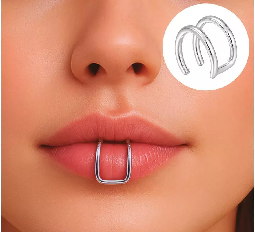 Translation missing: de.Piercing Doble Labio Falso