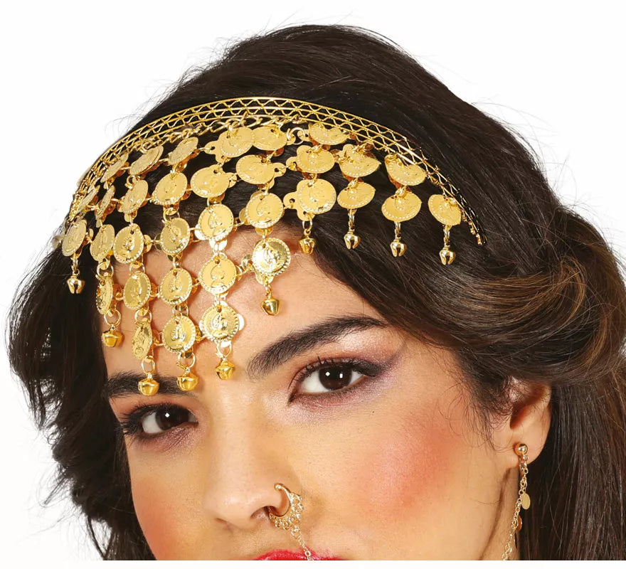 Translation missing: de.Piercing dorado de Oreja y Nariz adulta