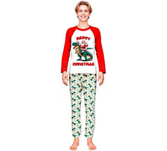 Dino- Weihnachtspyjamas für Erwachsene