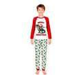 Pijama Navideño de Dino para niños