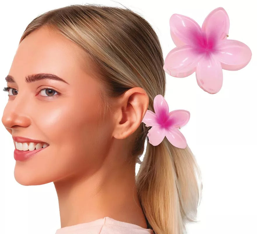 Pinza Flor para Pelo de 8 cm en varios colores