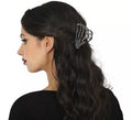 Pinza Mano Esqueleto Metal para el Pelo de 8,5 cm