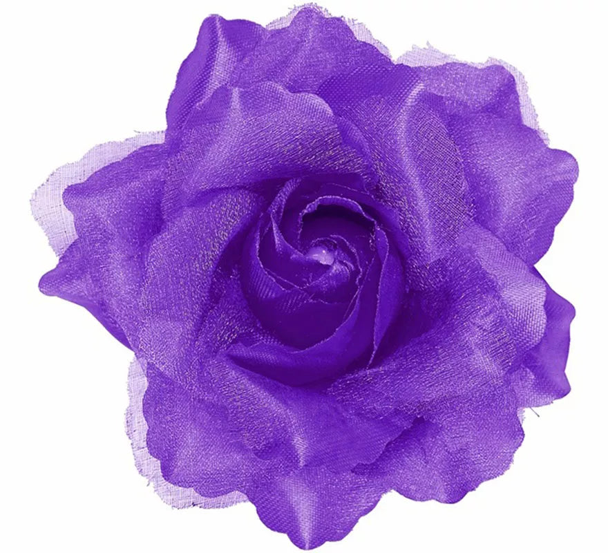 Pinza para Pelo en Forma de Rosa en varios colores