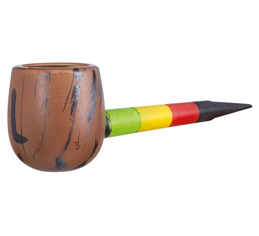 Pipa Multicolor Caribeña de 18 cm