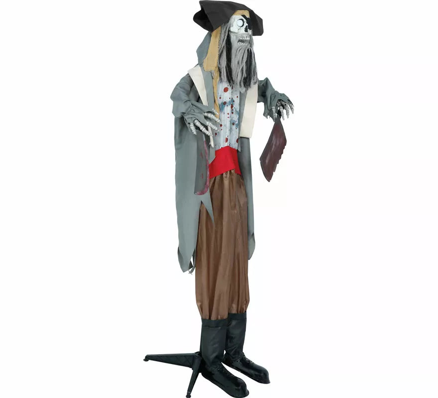 Pirata Terror con Luz, Sonido y Movimiento de 180 cm