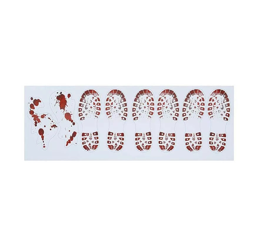 Translation missing: de.Pisadas Botas con Sangre Adhesivas 2x25x70 cm