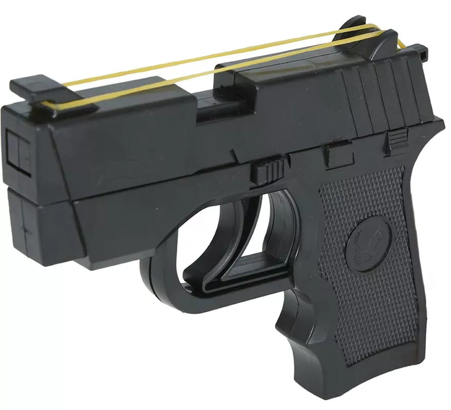 Pistola de Gomas Elásticas de 17 cm de Plástico de Juguete