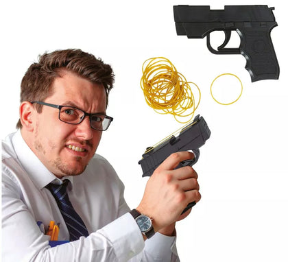 Pistola de Gomas Elásticas de 17 cm de Plástico de Juguete