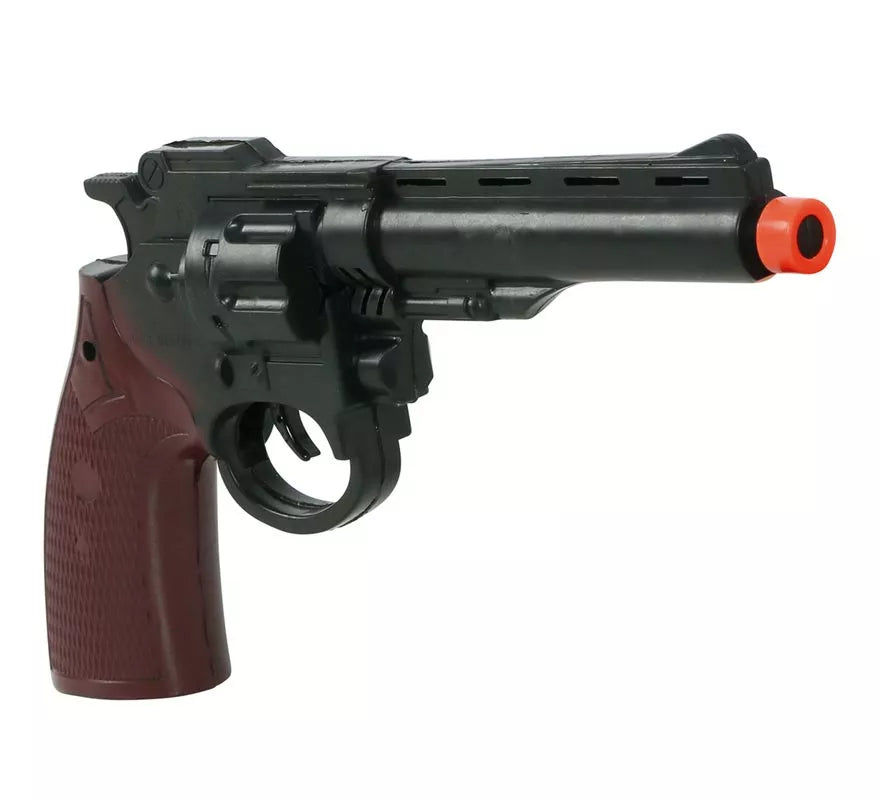 Translation missing: de.Pistola de Vaquero Negra de 28 cm