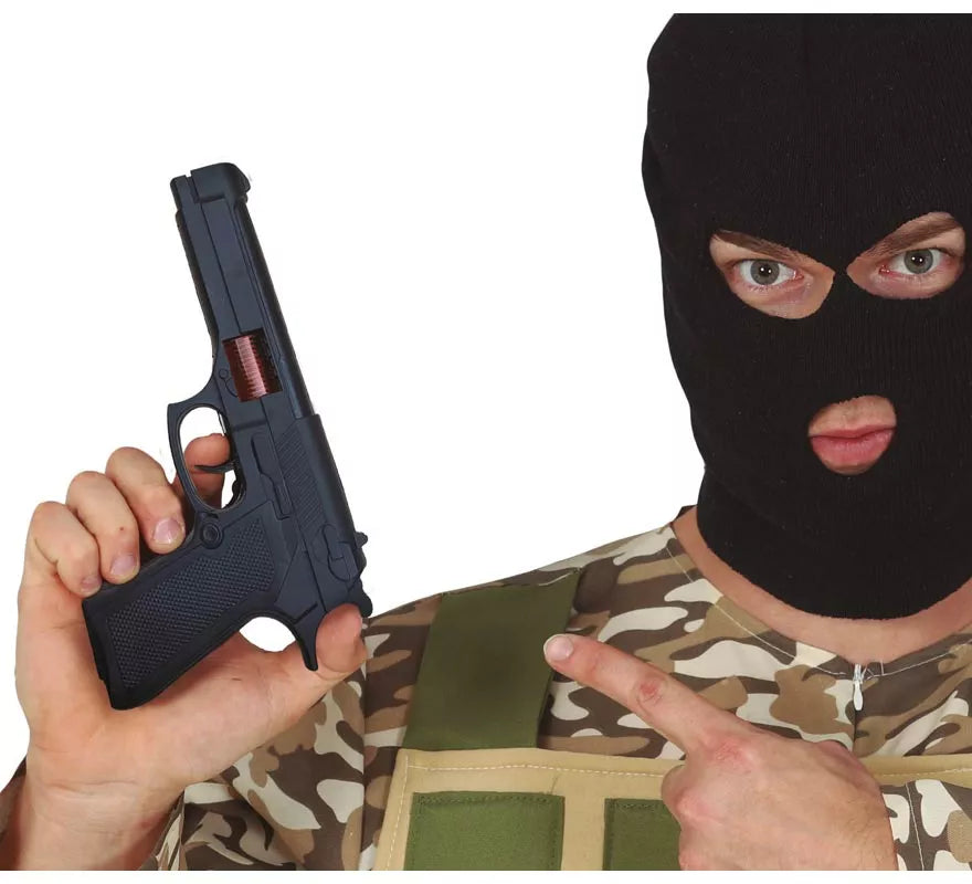 Translation missing: de.Pistola Militar Negra de 23 cm