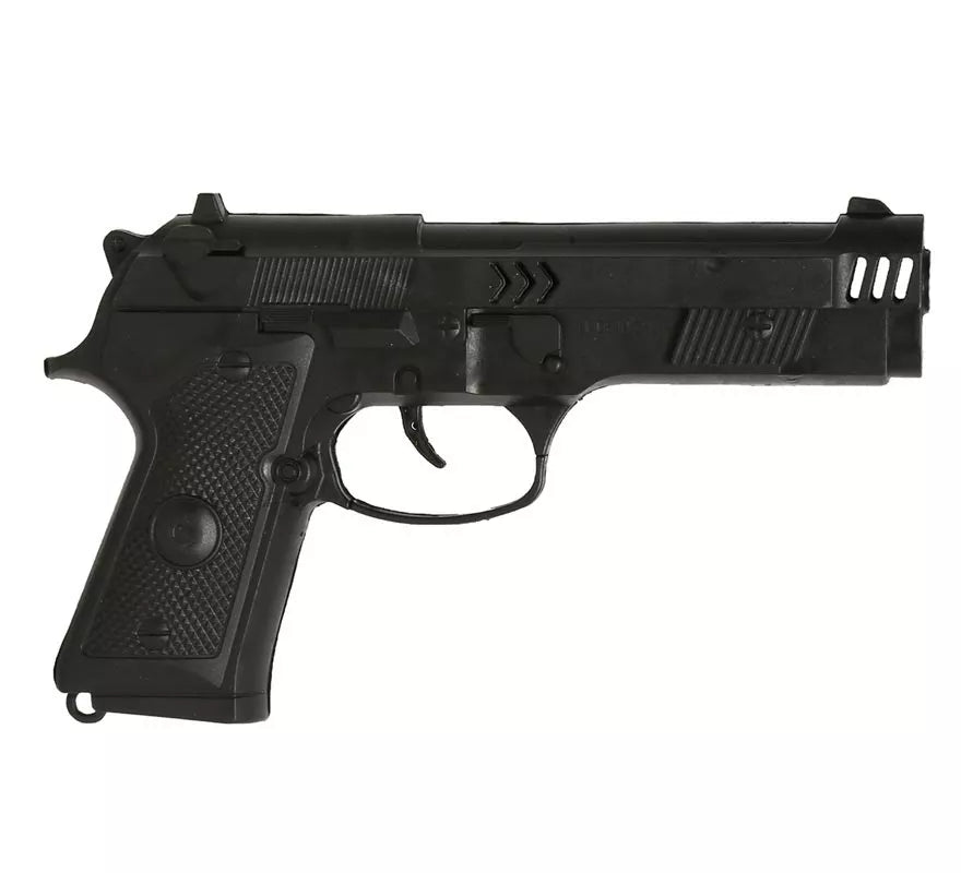Translation missing: de.Pistola Militar Negra de 23 cm