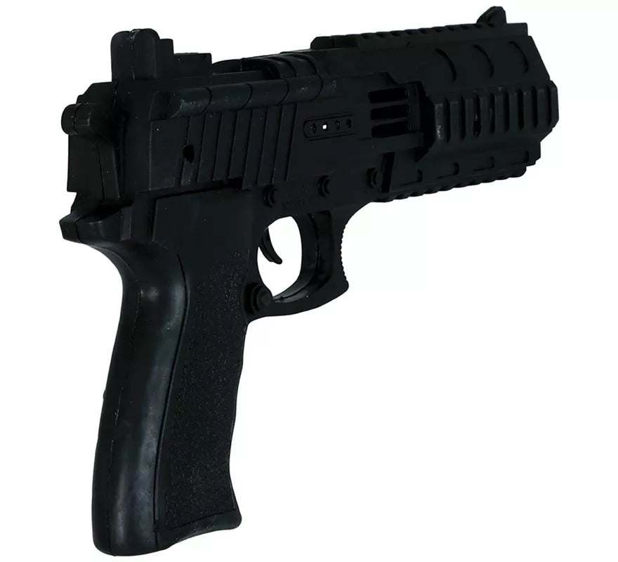 Translation missing: de.Pistola negra de Policía de 28 cm