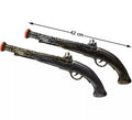 Pistola o Trabuco Pirata de 42 cm en 2 colores surtidos