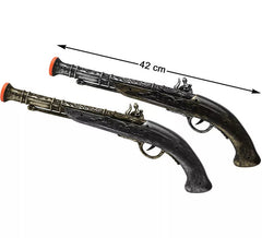 Pistole oder Piraten-Trabuco von 42 cm in 2 verschiedenen Farben
