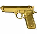 Pistola oro metalizado de 22x13 cm