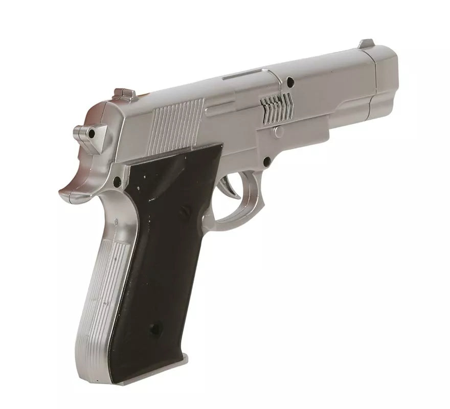 Translation missing: de.Pistola Plateada de 24 cm