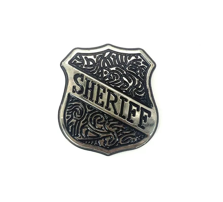 Translation missing: de.Placa de Sheriff oscura