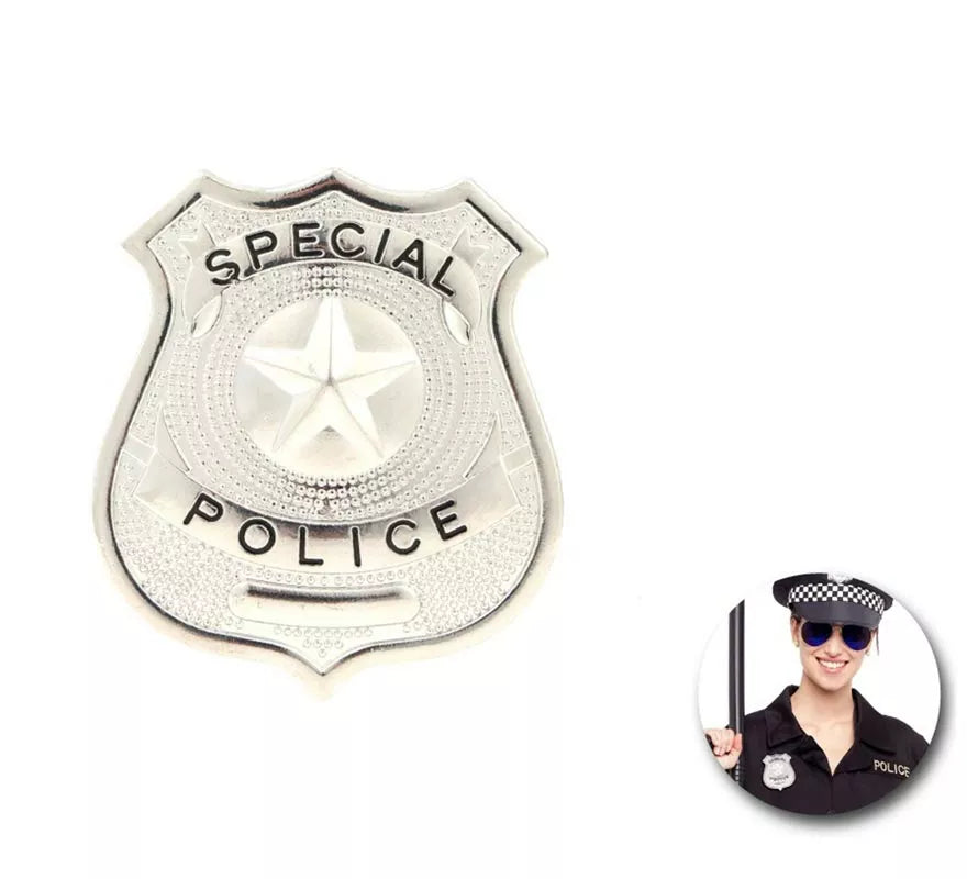 Translation missing: de.Placa Special Police de metal