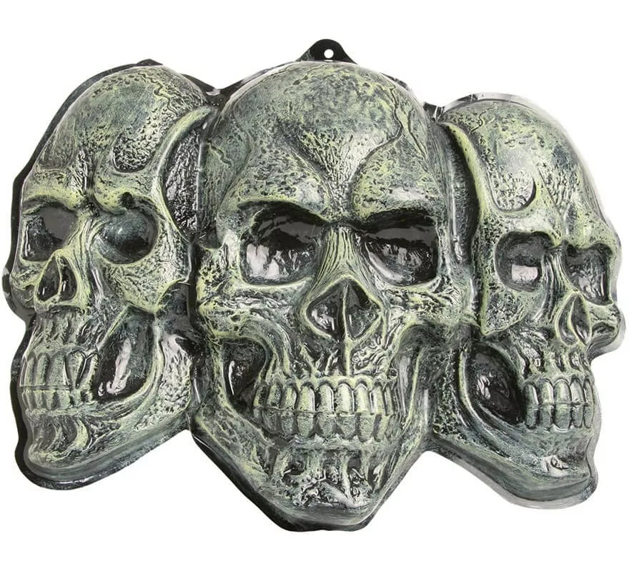 Translation missing: de.Plafón de 3 Calaveras 53 cm
