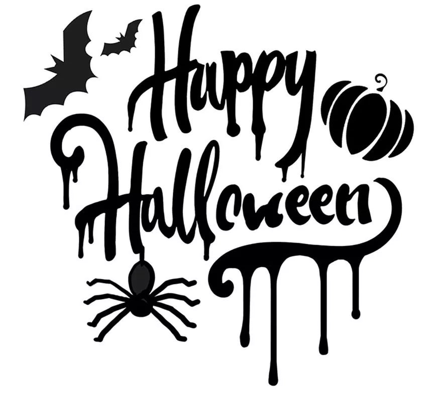 Translation missing: de.Plantilla de 'Happy Halloween' Decoración Pasteles 25 cm
