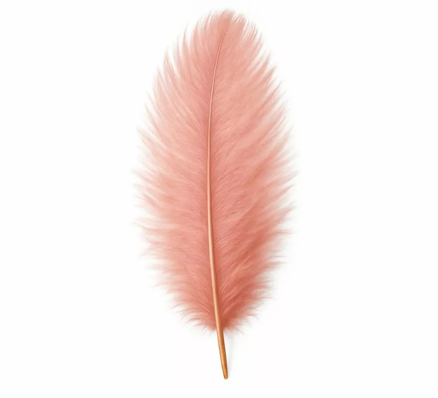 Pluma corta en varios colores 28 cm