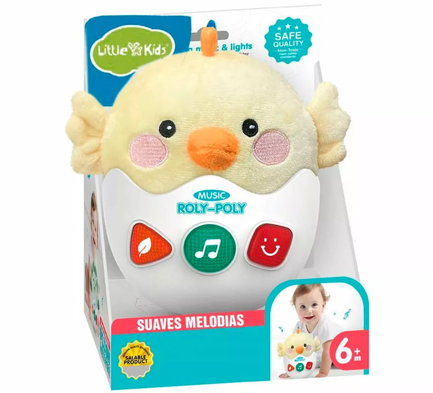 Translation missing: de.Pollito Huevo Musical con Luz y Sonido de 22 cm