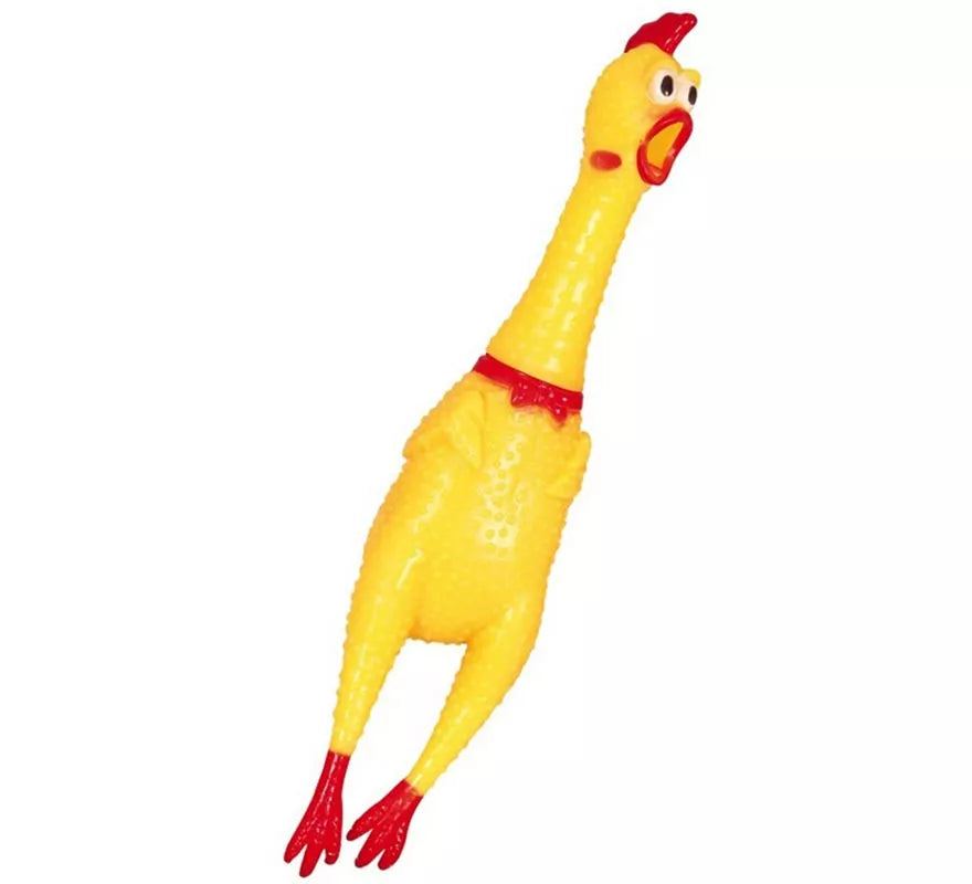 Translation missing: de.Pollo de Goma con Sonido de 38 cm