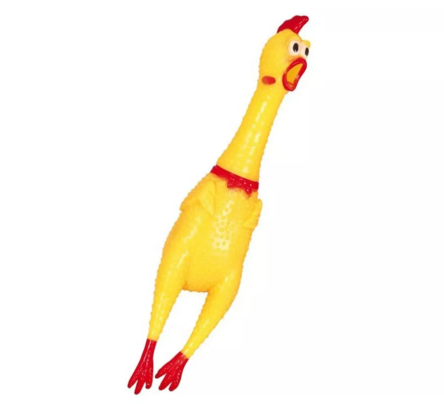 Translation missing: de.Pollo de Goma con Sonido de 38 cm