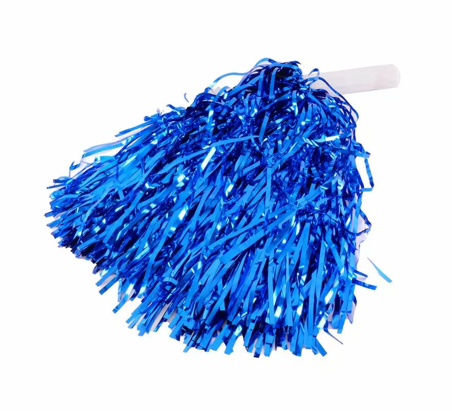 Pompón metalizado 1 unidad en varios colores