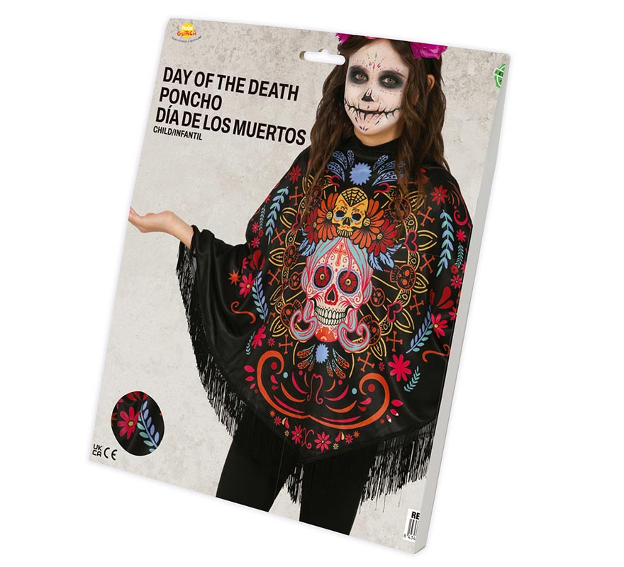 Translation missing: de.Poncho de Catrina para niños