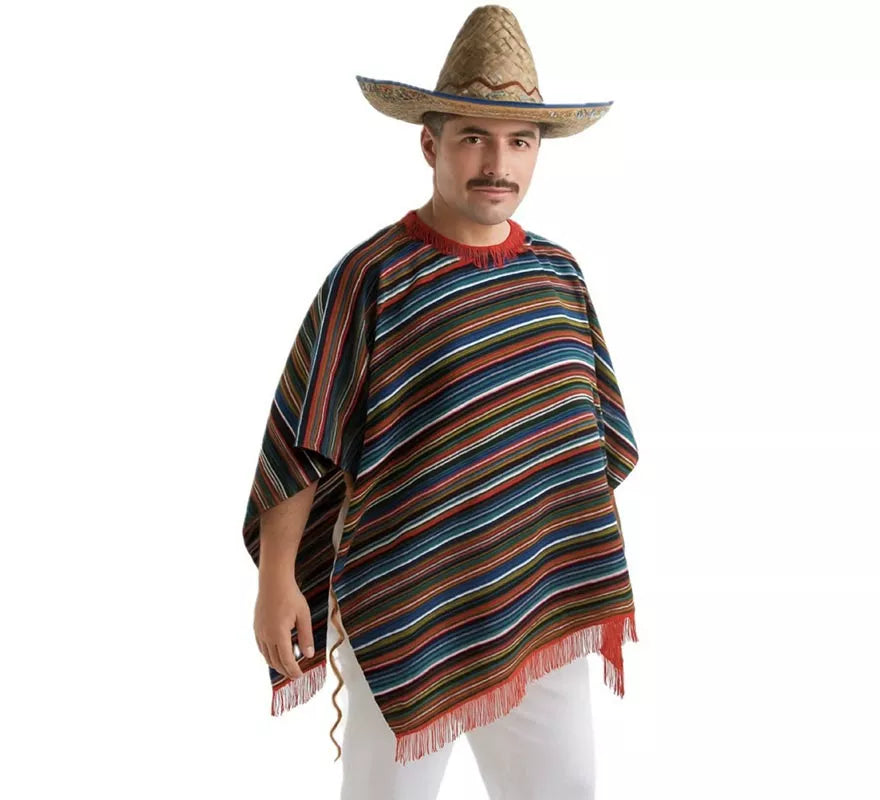 Translation missing: de.Poncho Mexicano para adultos