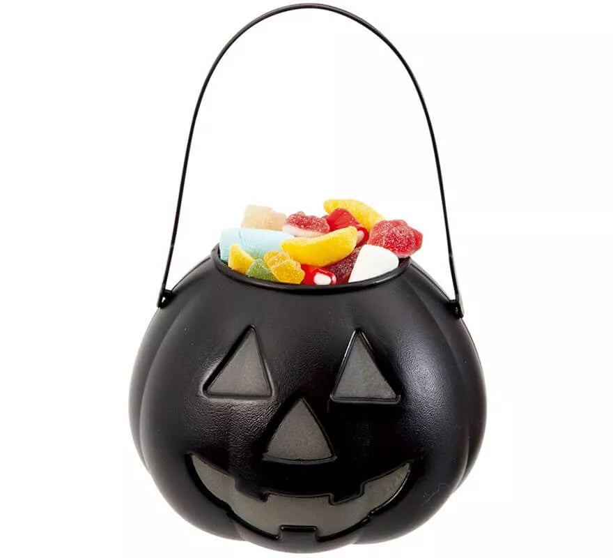 Translation missing: de.Porta caramelos de Calabaza con Brillo en Oscuridad de 15 cm