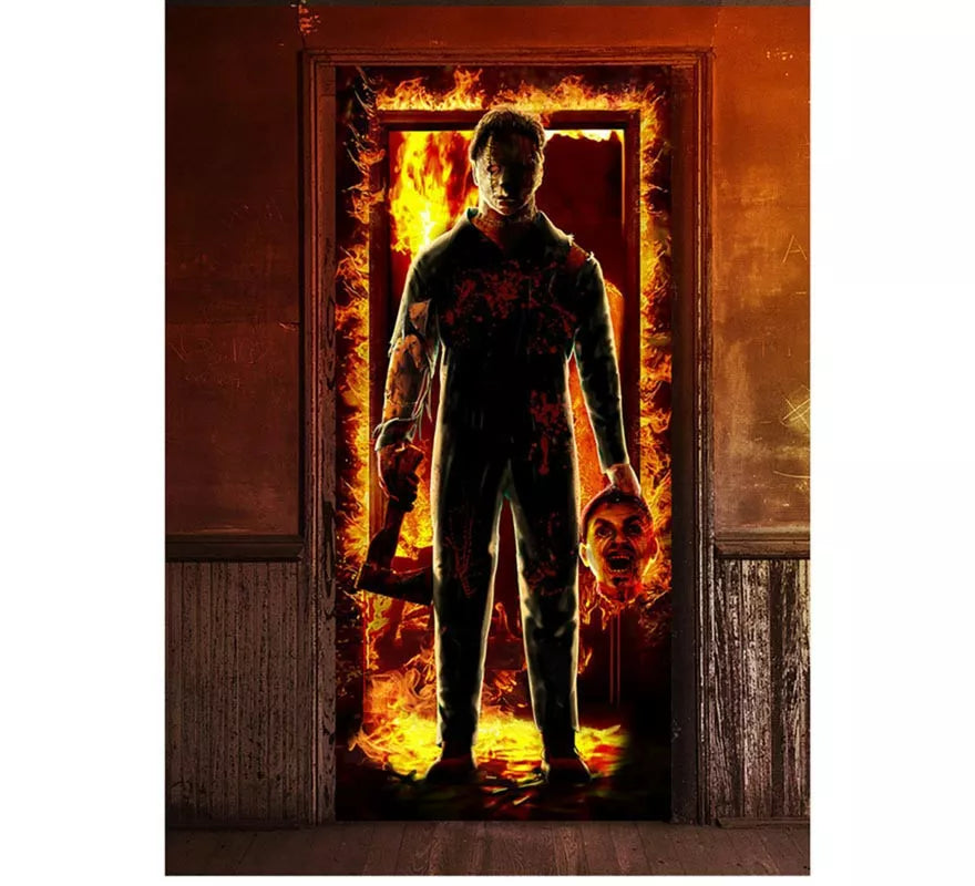 Translation missing: de.Puerta Asesino de Halloween de 80x180 cm