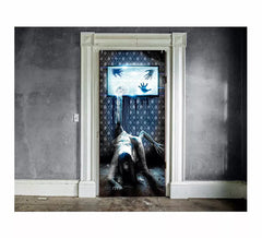 Dekorative gruselige Fernsehtür 80X180 cm