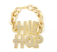 Glänzendes Hip-Hop-Kettenarmband