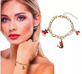 Pulsera Campanas y Bastón de Navidad