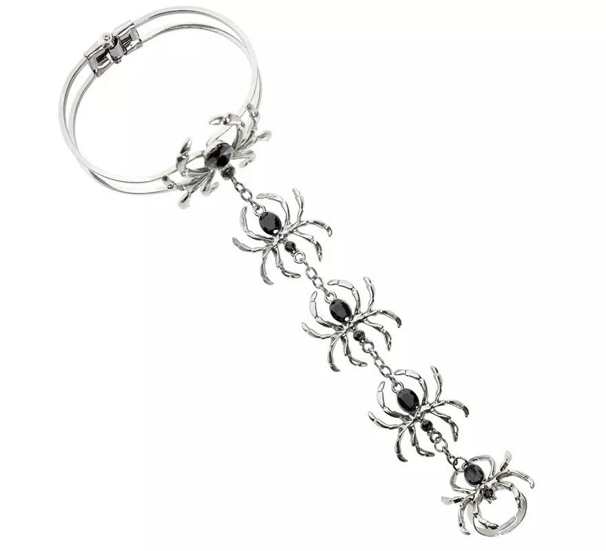 Translation missing: de.Pulsera con Anillo de Arañas