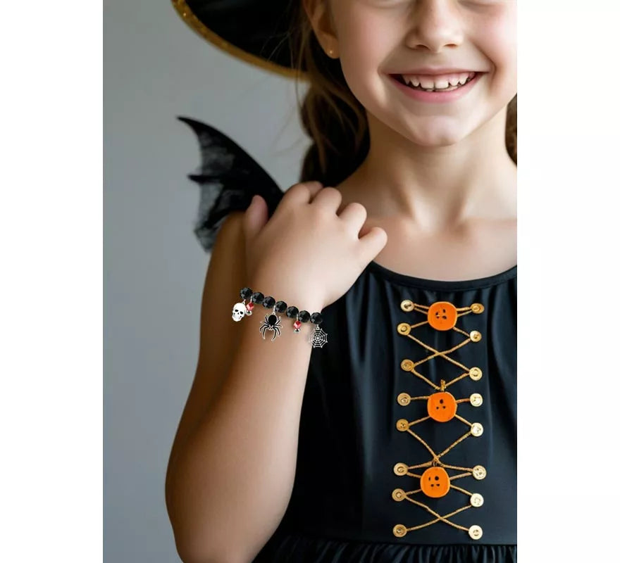 Translation missing: de.Pulsera con Figuras negra para Halloween