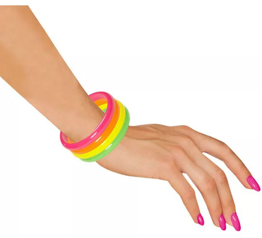 Translation missing: de.Pulsera de 4 Aros neón