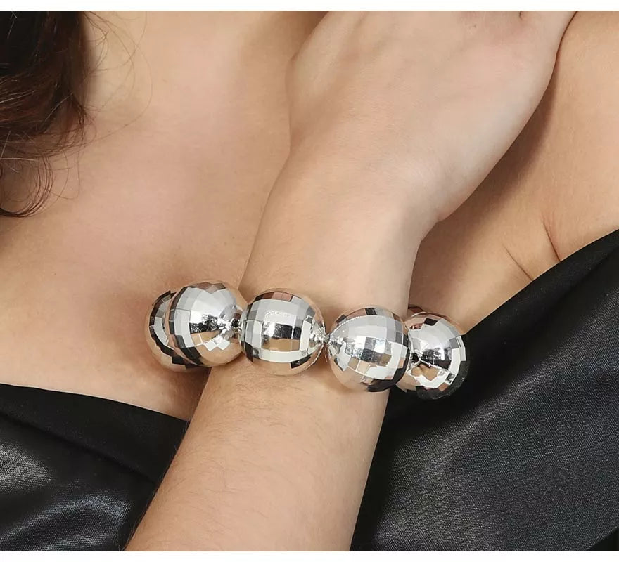 Translation missing: de.Pulsera de Bolas de Discoteca de los años 70