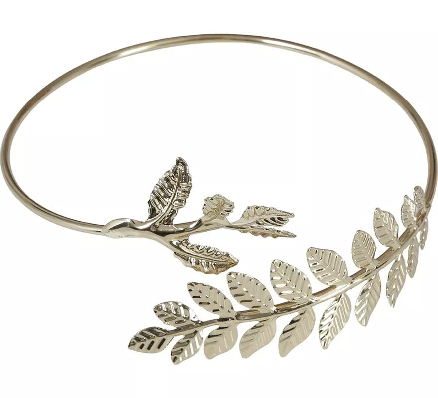 Translation missing: de.Brazalete Romano de Laureles Metálica