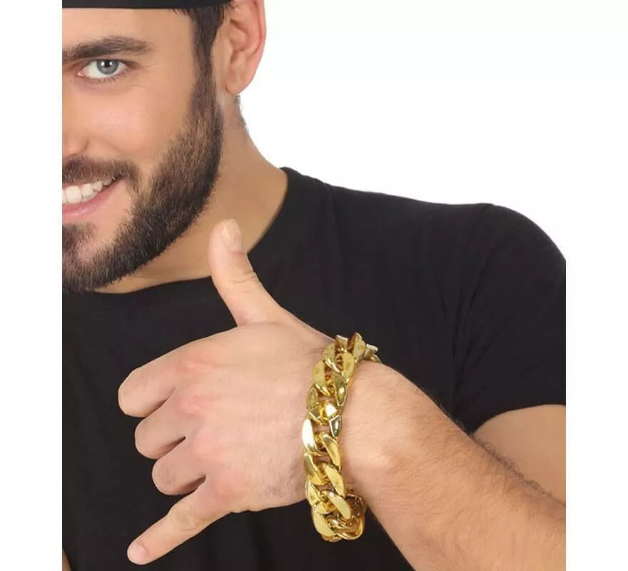 Translation missing: de.Pulsera de Rapero imitación Oro