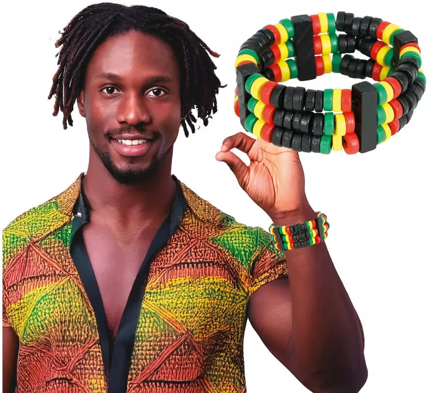 Translation missing: de.Pulsera Jamaicana multicolor