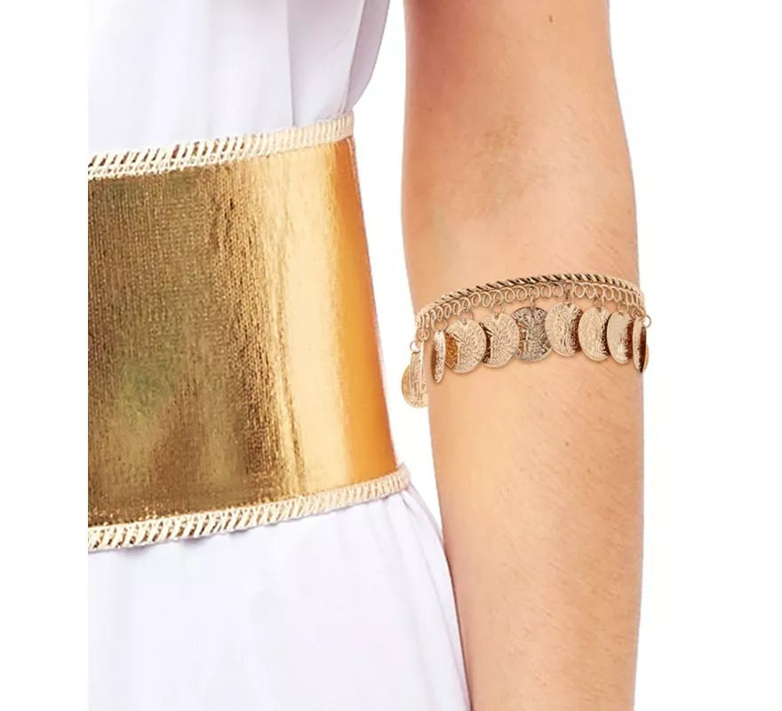 Translation missing: de.Pulsera Romana alta con monedas