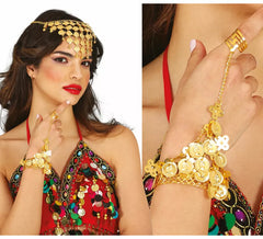 Zingara-Armband mit goldenen Medaillen