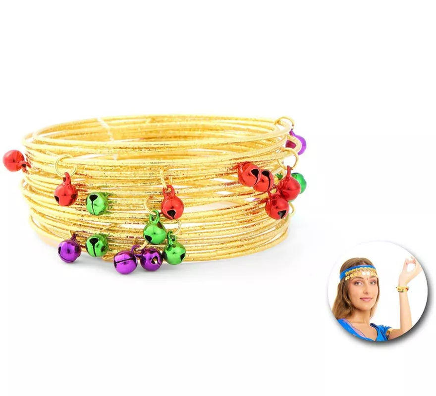 Translation missing: de.Pulseras Hindú con bolitas de colores