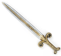 60 cm großer Spielzeugdolch mit goldenen Details