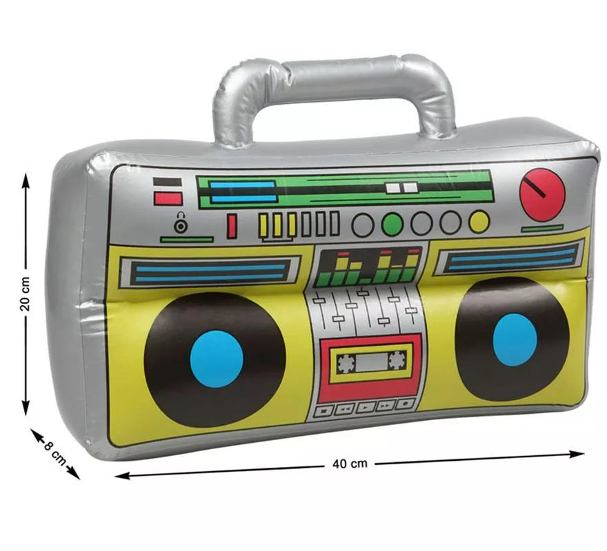 Translation missing: de.Radio Hinchable de los 80 de 40x20x8 cm