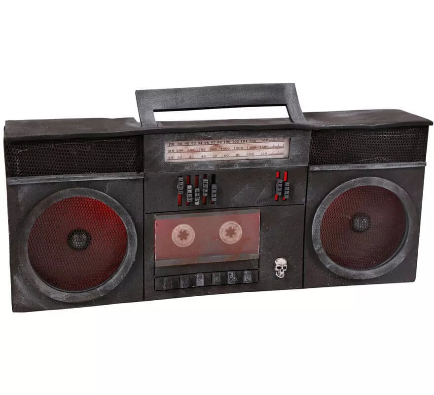 Translation missing: de.Radiocasete con luz y sonido de 40x16 cm